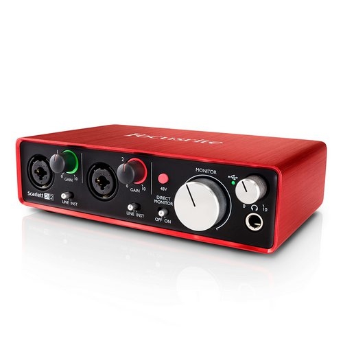 Focusrite Scarlett 2i2 G2 Soundcard audio interface lebanon