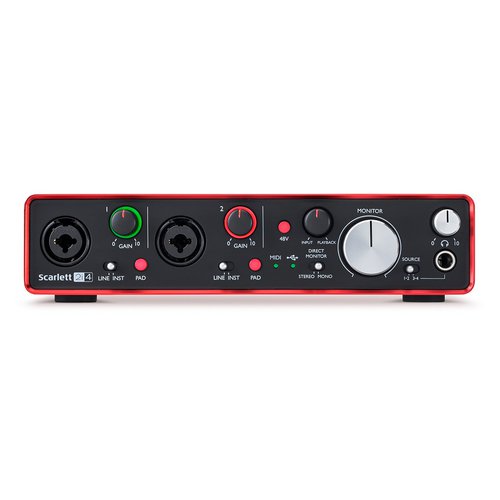 Focusrite Scarlett 2i4 G2 Soundcard | Lebanon | Per-vurt