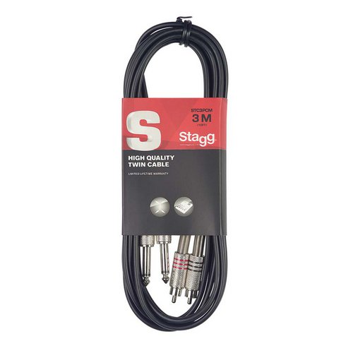 Stagg RCA Jack Dual audio Cable lebanon