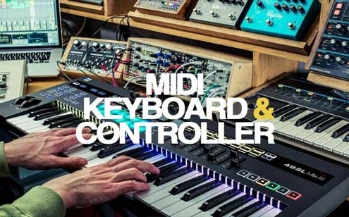 MIDI KEYBOARD AND CONTROLLER guide different types
