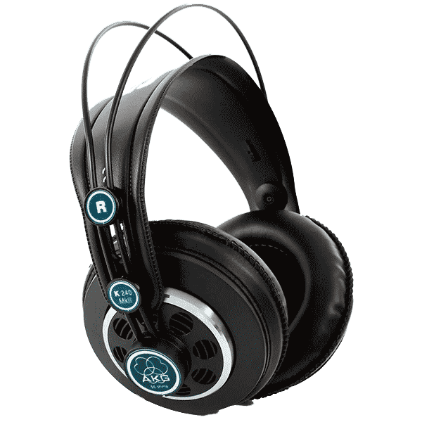 AKG K240 Studio Professional Semi-Open Over-Ear Headphones, High