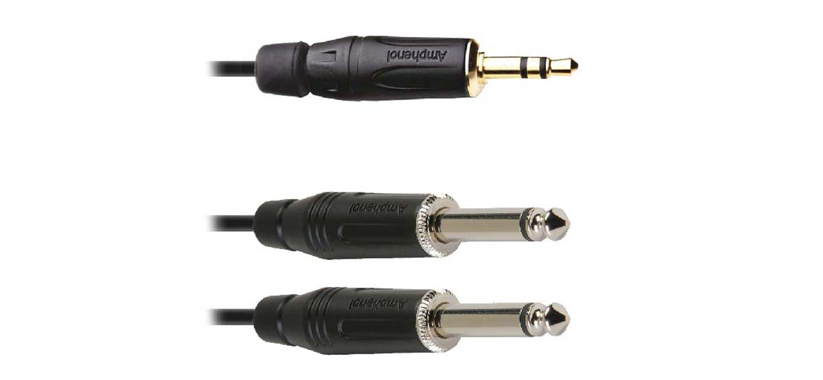 Amphenol AUX To Dual Jack Cable Lebanon
