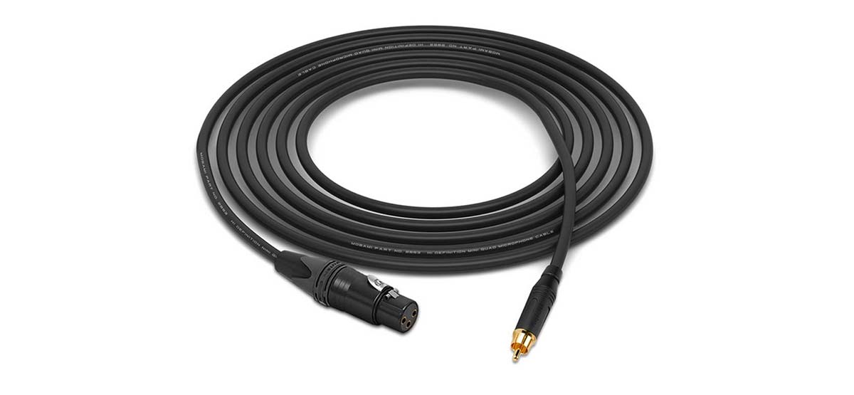 Amphenol XLR Female to RCA Cable Lebanon Front