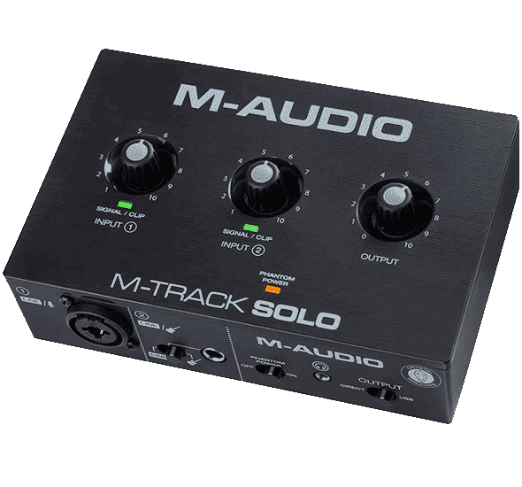 M-Audio M-Track Solo Best Affordable Audio Interfaces Lebanon