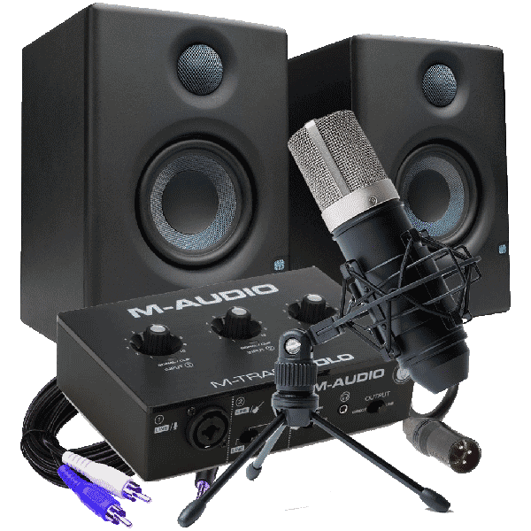 Recording Mini Studio 1-600 M-Audio Mini Recording Studio Offer Lebanon