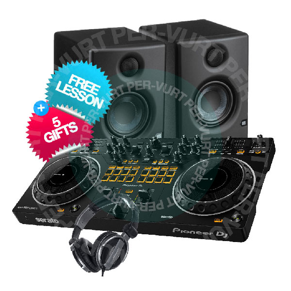 Pioneer DDJ-REV1 DJ Bundle (+) W 1 600 Pioneer DDJ-REV1 DJ Offer Lebanon