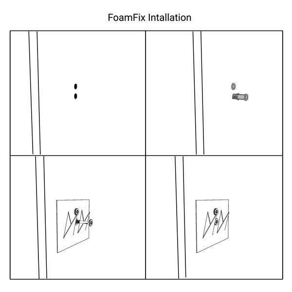 UA Acoustics Foamfix 1