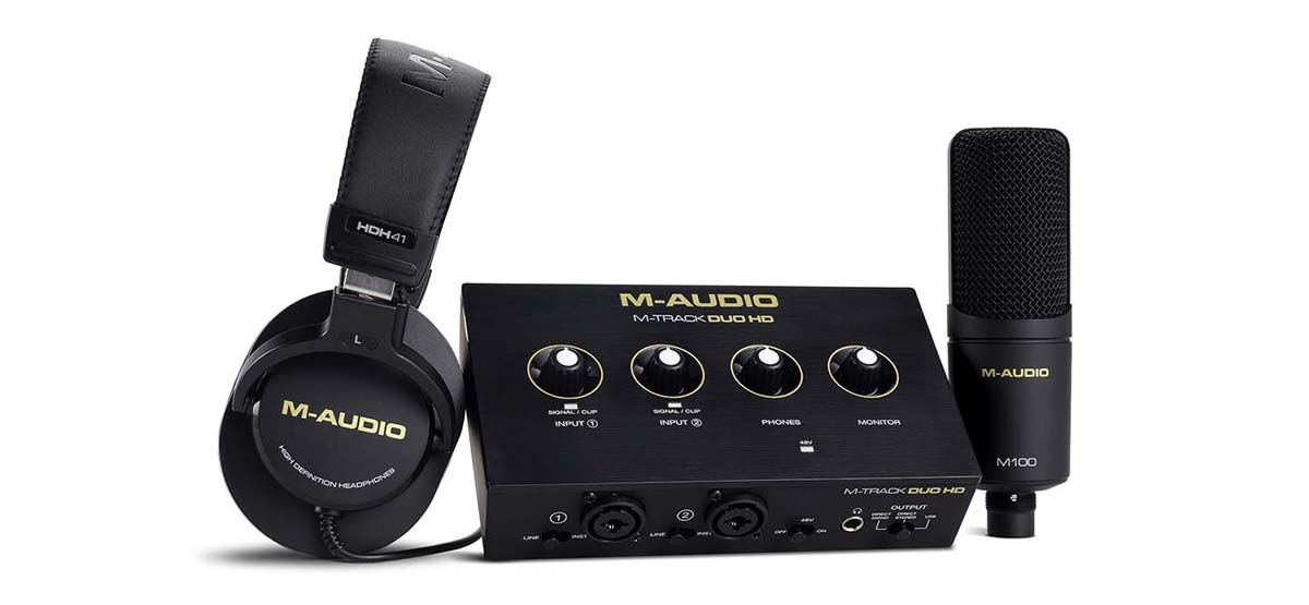 M-Audio M-Track Duo HD Producer Pack Lebanon