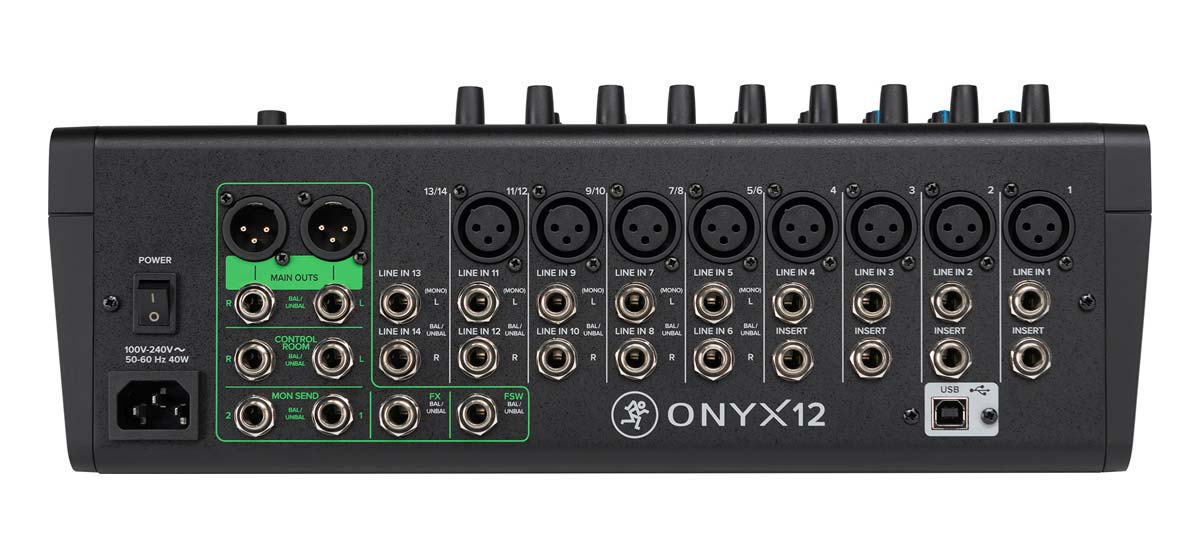 Mackie Onyx12 Lebanon back Mackie Onyx12 Lebanon