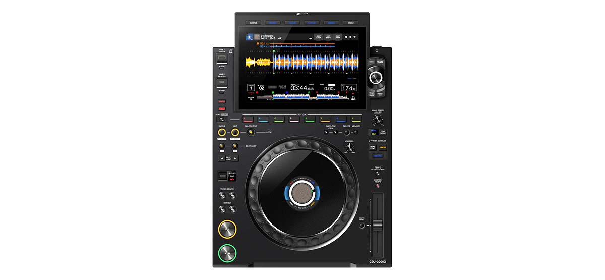 AlphaTheta CDJ-3000X Lebanon front AlphaTheta CDJ-3000X Lebanon (Pioneer DJ CDJ3000X)
