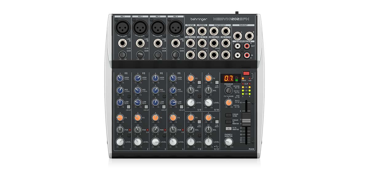 Behringer Xenyx 1202SFX Lebanon Front Behringer Xenyx 1202SFX Lebanon