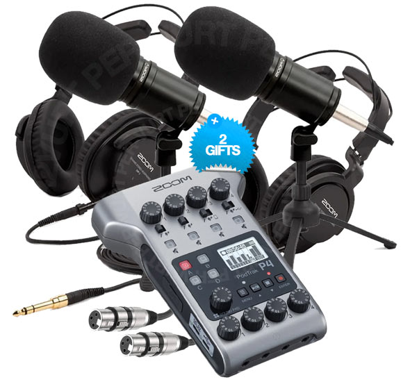 Podtrak P4 Duo Podcast Station Banner Podtrak P4 Duo Podcast Station