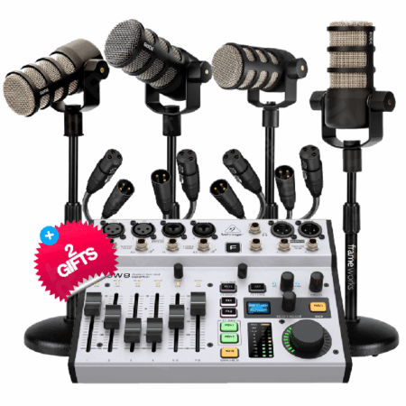 Quad Podcast Studio Offer Lebanon