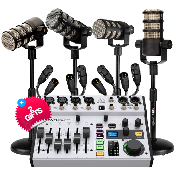 Quad Podcast Studio Offer Lebanon