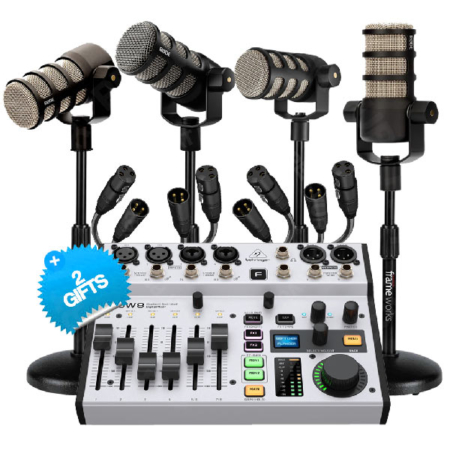 Quad Podcast Studio Offer Lebanon