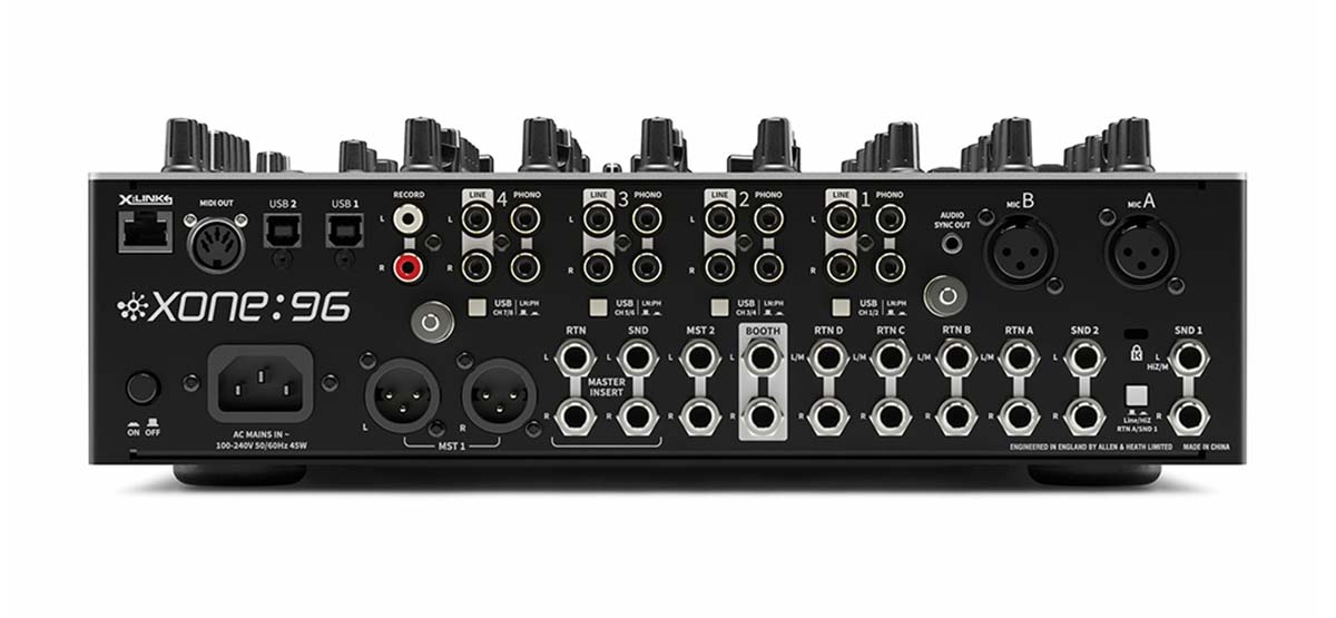 Allen & Heath Xone96 Lebanon back Allen & Heath Xone96 Lebanon