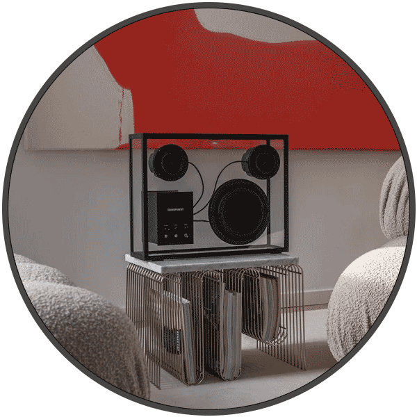 Transparent Speaker Black Lebanon C1 Transparent Speaker Black Lebanon