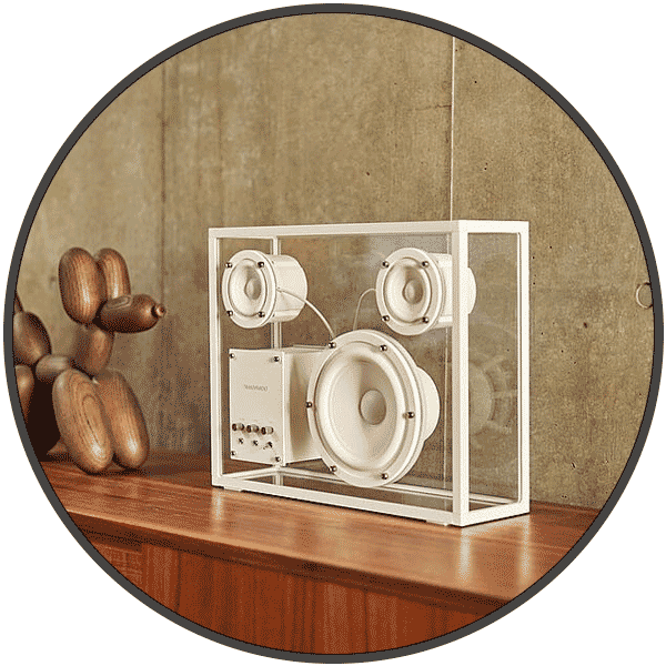 Transparent Speaker White | Lebanon | Per-vurt Store