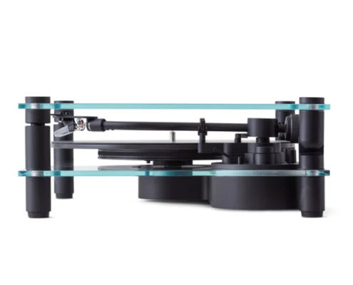 Transparent Turntable Black Lebanon