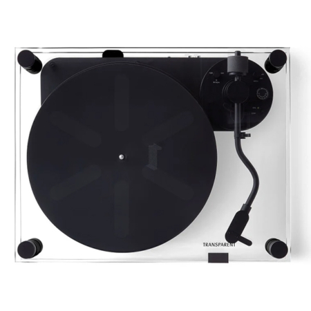 Transparent Turntable Black Lebanon