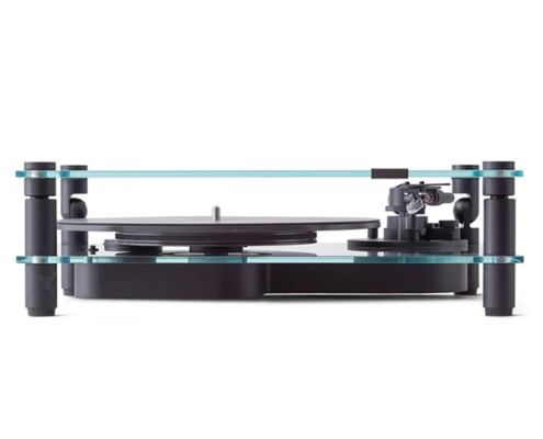 Transparent Turntable Black Lebanon