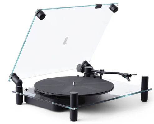 Transparent Turntable Black Lebanon
