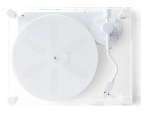 Transparent Turntable White Lebanon