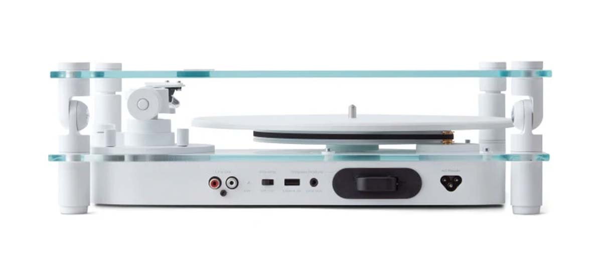 Transparent Turntable White Lebanon