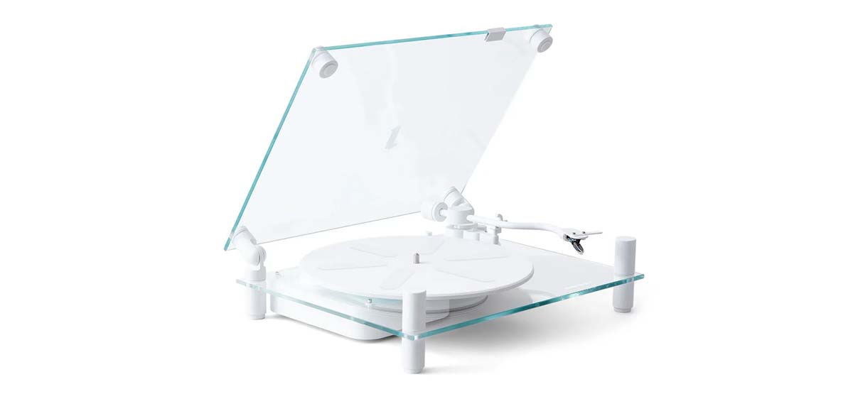 Transparent Turntable White Lebanon