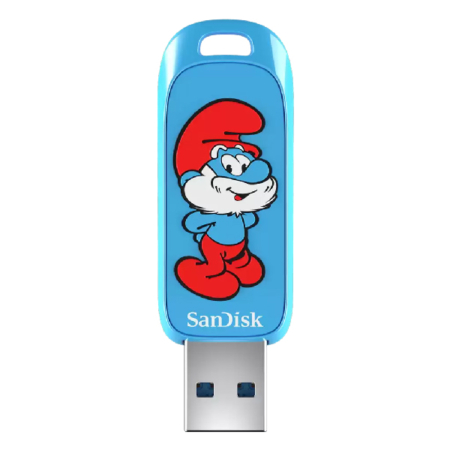 Sandisk Papa Smurf 128GB USB Lebanon