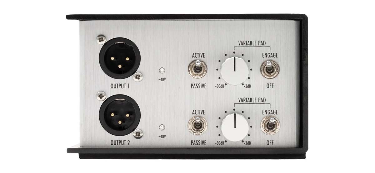 Warm Audio WA-DI A2 Lebanon Back Warm Audio WA-DI A2 Lebanon